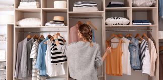 Rend a szekrényben, harmónia az öltözködésben