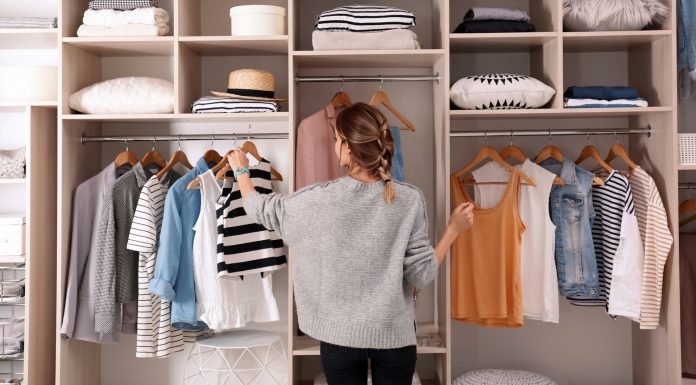 Rend a szekrényben, harmónia az öltözködésben